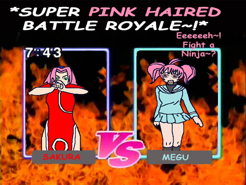 Pink haired Battle! (RobM)